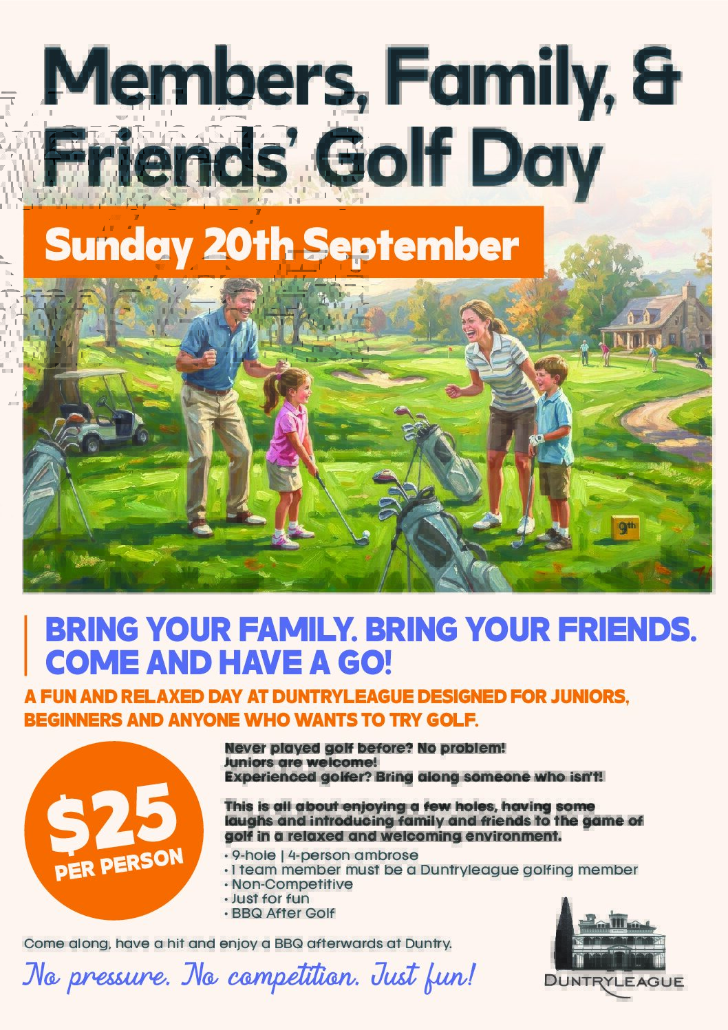 Sunday Fun Day Golf